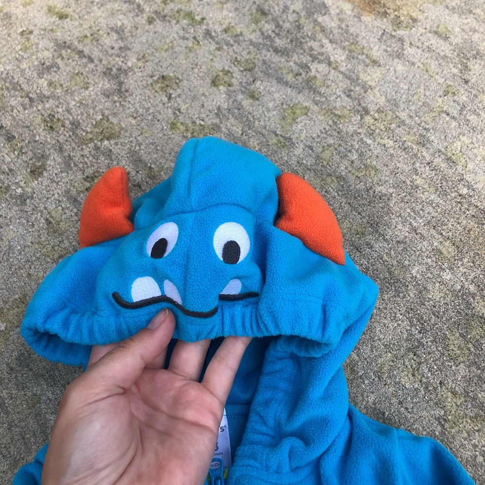 Carters blue monster halloween costume - Picture 2 of 2